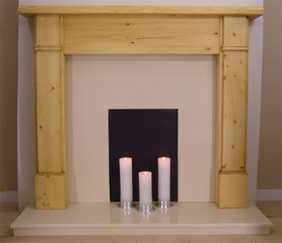 Henley Pine Fireplace Surround